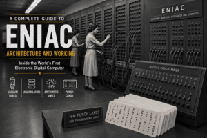 Read more about the article ENIAC Architecture and Working Explained: Inside the First Electronic Digital Computer