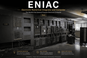Read more about the article ENIAC – Electronic Numerical Integrator And Computer | Complete Guide for Beginners